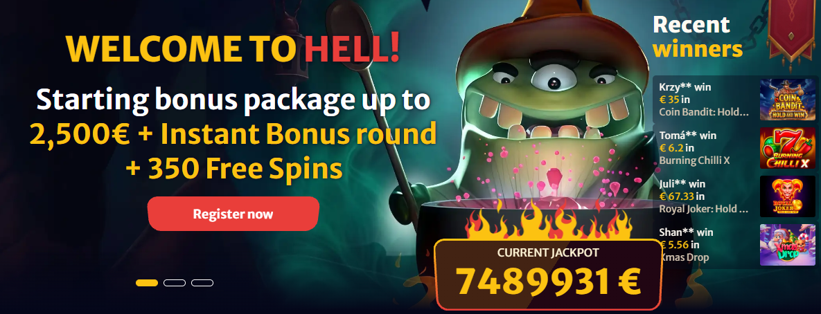 Hellspin bonus fără depunere